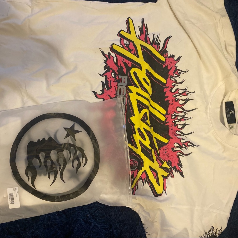 Cream colored Hellstar T-Shirt